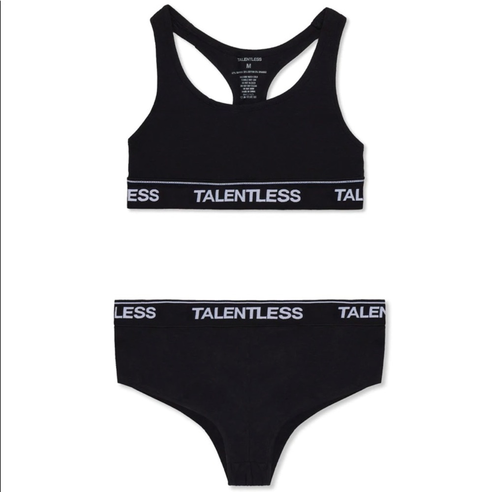 Talentless bra and underwear set